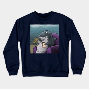 Snacking Shark Crewneck Sweatshirt